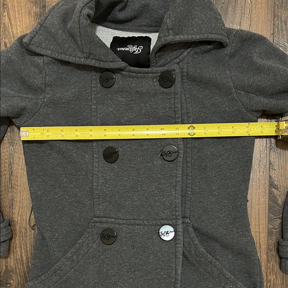 Infamous Kids Double-Breasted Gray Jacket - Picture 6 of 8